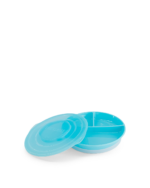 Twistshake šķīvis ar nodalījumiem 6M+ Pastel Blue