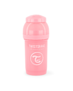 Twistshake pretkoliku pudele 180ml Pastel Pink