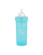 Twistshake pretkoliku pudele 260ml Pastel Blue