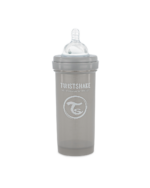 Twistshake pretkoliku pudele 260ml Pastel Grey
