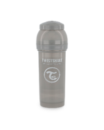 Twistshake pretkoliku pudele 260ml Pastel Grey