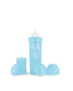 Twistshake pretkoliku pudele 330ml Pastel Blue