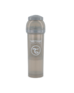 Twistshake pretkoliku pudele 330ml Pastel Grey