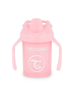 Twistshake mācību krūze Mini 230ml 4M+ Pastel Pink