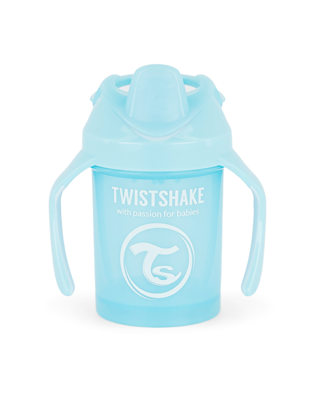 Twistshake mācību krūze Mini 230ml 4M+ Pastel Blue