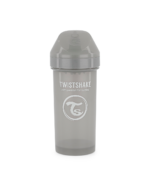 Twistshake bērnu ūdens pudele 360ml 12M+ Pastel Grey
