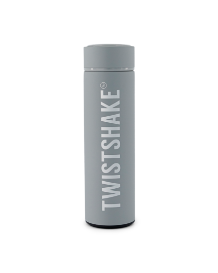 Twistshake dzērienu termoss 420ml Pastel Grey