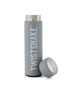 Twistshake dzērienu termoss 420ml Pastel Grey