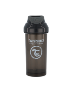 Twistshake pudele ar salmiņu 360ml 6M+ Black