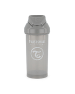 Twistshake pudele ar salmiņu 360ml 6M+ Pastel Grey