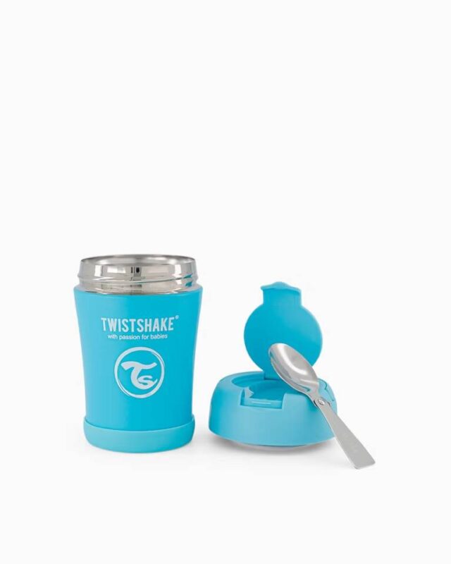 Twistshake pārtikas termoss 350ml Pastel Blue