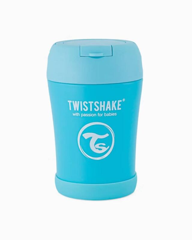 Twistshake pārtikas termoss 350ml Pastel Blue