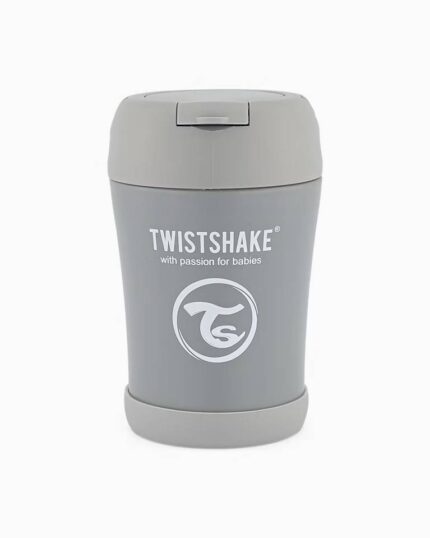 Twistshake pārtikas termoss 350ml Pastel Grey