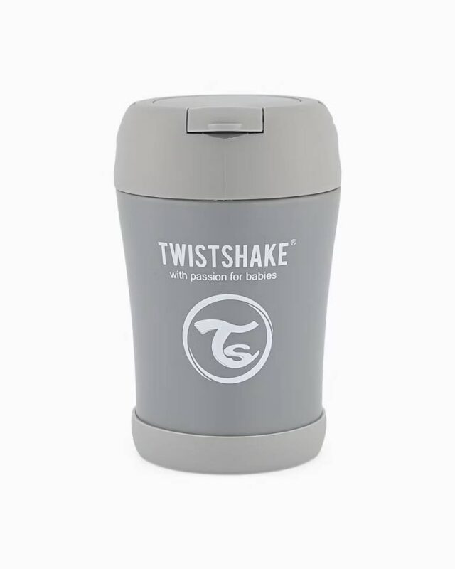 Twistshake pārtikas termoss 350ml Pastel Grey