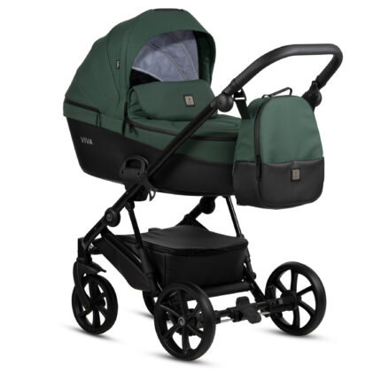 Bērnu rati 3in1 Viva 5 Plus Emerald 064