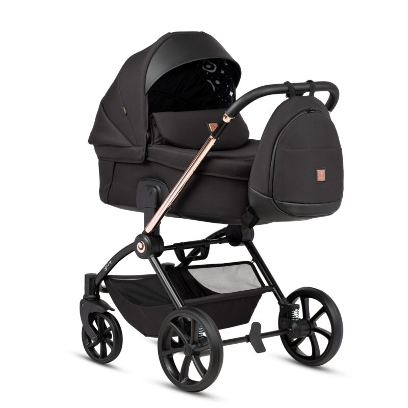 Bērnu rati 2in1 Gio Plus, Nero 135
