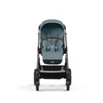 pastaigu rati cybex balios s lux stormy blue no priekšas