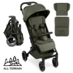 Pastaigu rati ABC Design Ping 3 Trekking, Avocado