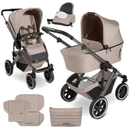 Bērnu rati 2in1 ABC Design Salsa 5 air, Camel