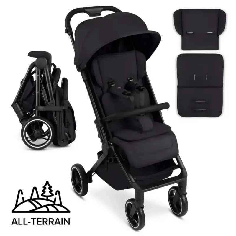Pastaigu rati ABC Design Ping 3 Trekking, Coal