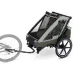 Velosipēda piekabe 3in1 ABC Design Bike tour, Olive