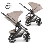 Bērnu rati 2in1 ABC Design Salsa 5 air, Camel