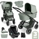 Bērnu rati 3in1 ABC Design Salsa 5 air, Pine