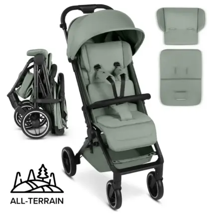 Pastaigu rati ABC Design Ping 3 Trekking, Pine