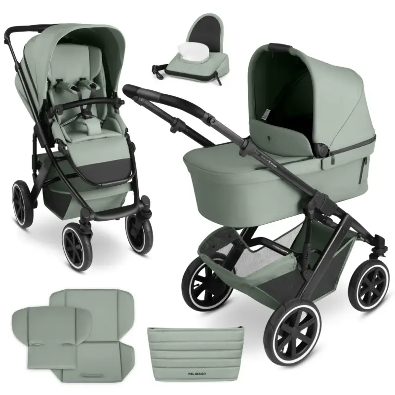 Bērnu rati 2in1 ABC Design Salsa 5 air, Pine