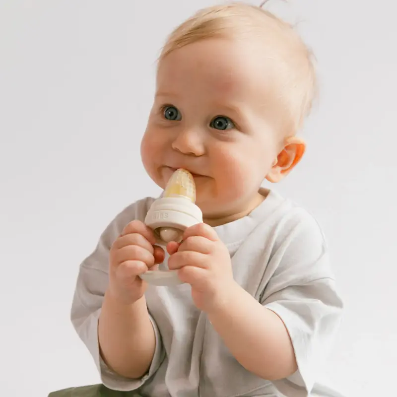 BIBS silikona pārtikas sietiņš, Ivory 1012907