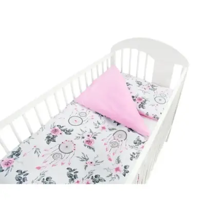 Gultas veļas komplekts 2 daļas, Ankras Boho Catcher pink