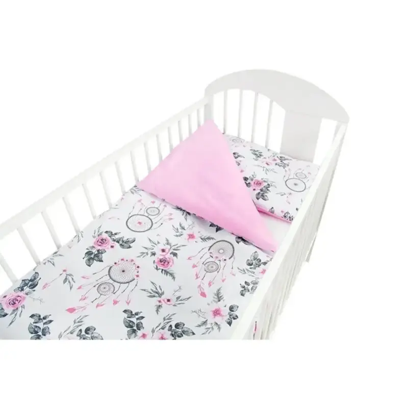 Gultas veļas komplekts 2 daļas, Ankras Boho Catcher pink