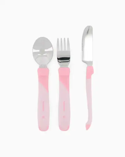 Twistshake metāla galda piederumi 12M+ Pink