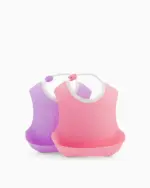 Twistshake bērnu priekšautiņu komplekts, pink purple