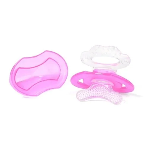 Silikona zobu riņķis-masētājs ar vāciņu, 1008/02 BabyOno - Image 1