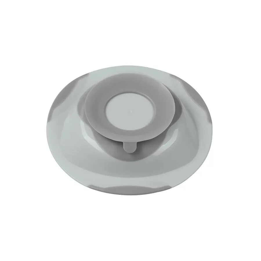 Šķīvis ar piesūcekni, BabyOno, 1062/03, grey - Image 2