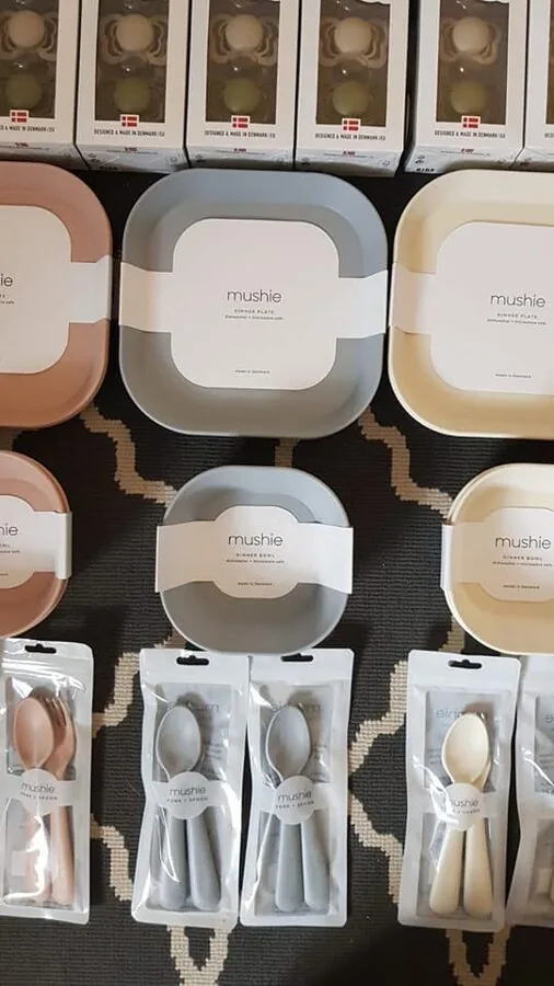 MUSHIE Divu bļodiņu komplekts, Blush - Image 4