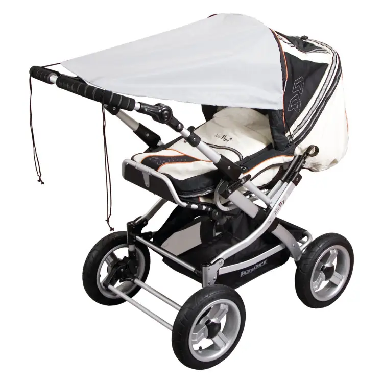 Universāls saules pārsegs ratiem Sunny baby, 18272 grey