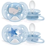 Philips avent māneklītis ultra soft deco, 6-18m, 2 gab., 223/03