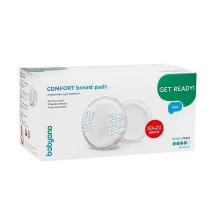 Krūštura ieliktņi COMFORT 50+20 gab., 296 Babyono