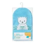 Bambusšķiedras sūklītis- cimdiņš, BLUE, 347/02, Babyono - Image 2