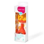 Graužama rotaļlieta ar grabuli JUICY ORANGE, 499/01 BabyOno - Image 4