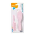 Matu suka un ķemme, SUPER SOFT & ULTRA THIN, 569/03 pink, Baby ono - Image 2