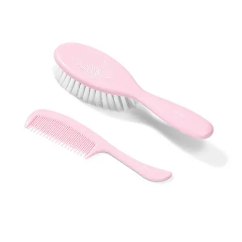 Matu suka un ķemme, SUPER SOFT & ULTRA THIN, 569/03 pink, Baby ono - Image 1