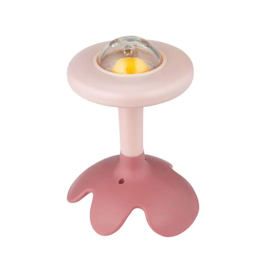 Sensorais grabulītis ar zobgrauzīti, 56/610 pink Canpol babies - Image 1