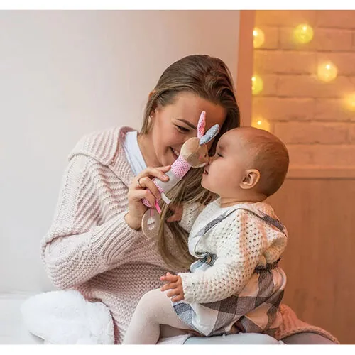 Rotaļlieta ar pīkstuli Bunny Julia, 621 BabyOno - Image 3