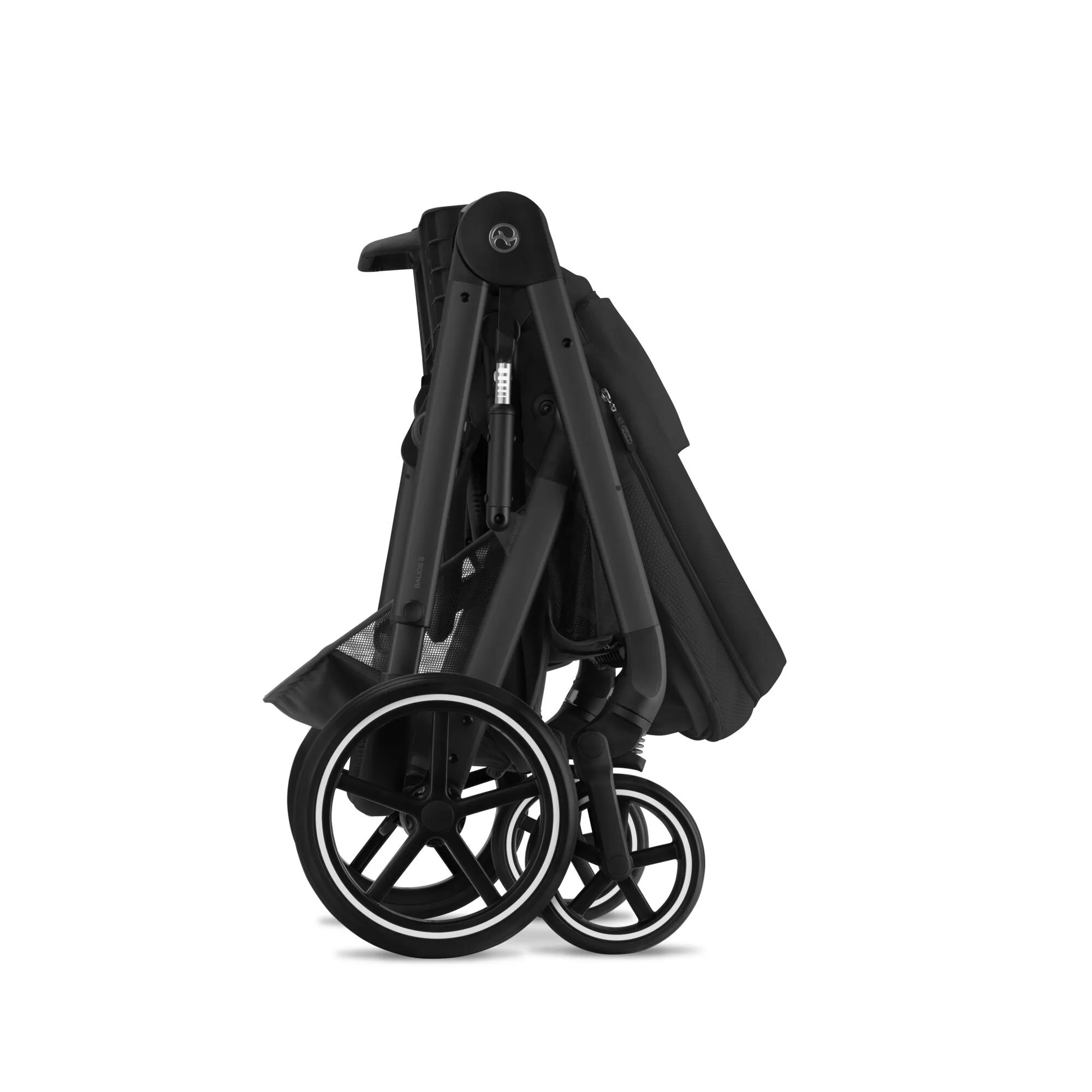 Bērnu rati Cybex Balios S Lux komplekts 2 in 1, Moon black