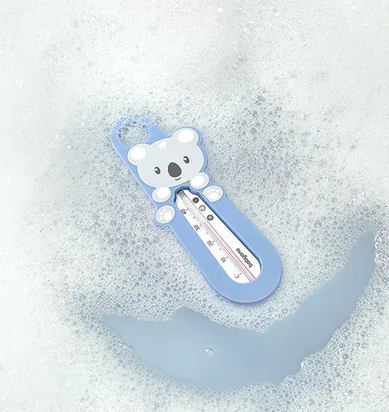 Peldošs termometrs vannai Panda zils 777/02, Baby Ono