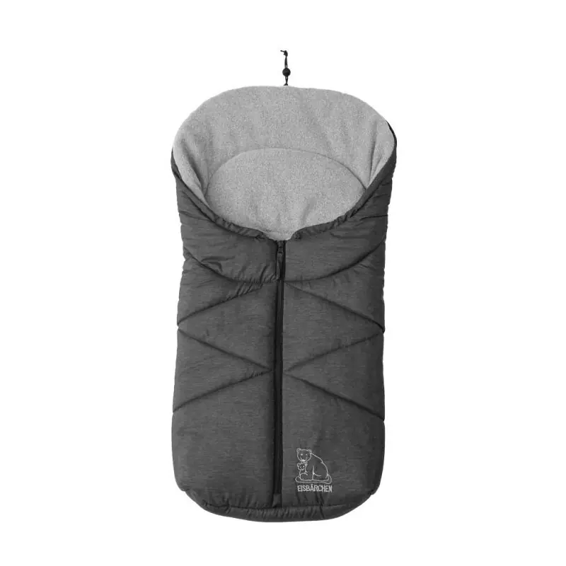 Ratu guļammaiss Heitmann Felle Fleece 7963 GM tumši pelēks/gaiši pelēks - Image 1
