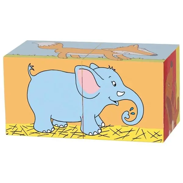 Kubu puzle Dzīvnieki, 57725 Goki - Image 3